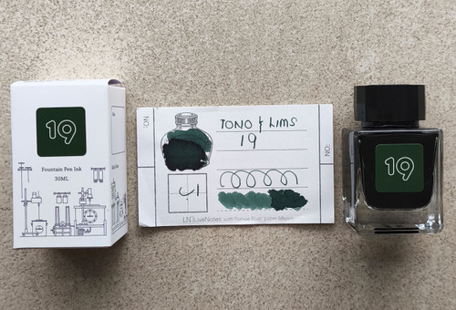 Tono&Lim Standard - I'm wearing the smile you gave me 30ml Fountain Pen Ink