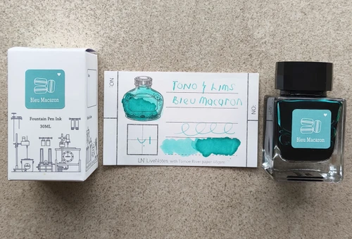 Tono&Lims Blue Macaron Color Line 30ml Fountain Pen Ink