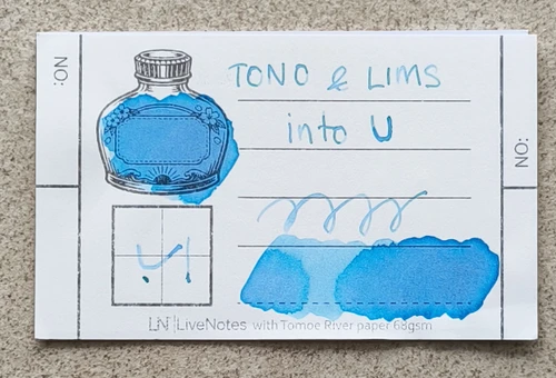 Tono&Lims into U Baby Color Line 30ml Fountain Pen Ink