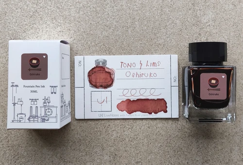 Tono&Lims Oshiruko Baby Color Line 30ml Fountain Pen Ink
