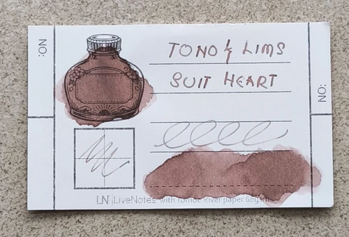 Tono&Lims Suit-Heart Baby Color Line 30ml Fountain Pen Ink