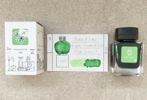 Tono&Lims Mali Garnet Earth Contact Line 30ml Shimmer Fountain Pen Ink