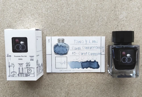 Tono&Lims Diamond Earth Contact Line 30ml Shimmer Fountain Pen Ink