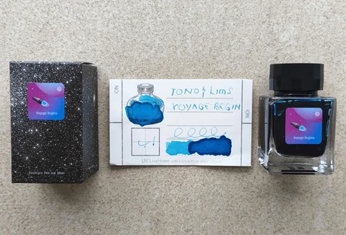 Tono&Lims Voyage Begins - DEEEP SPACE 30ml Fountain Pen Ink