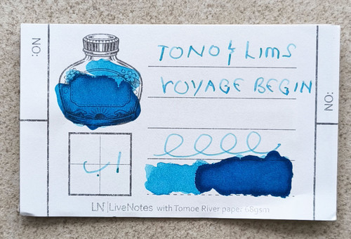 Tono&Lims Voyage Begins - DEEEP SPACE 30ml Fountain Pen Ink