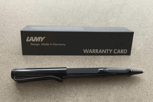 Lamy Safari Meteorite Black Rollerball Pen (SE 2026)