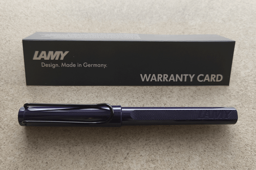 Lamy Safari Meteora Purple Rollerball Pen (SE 2026)
