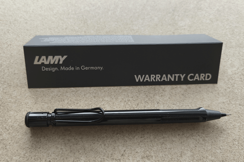 Lamy Safari Meteorite Black 0.5mm Mechanical Pencil (SE 2026)