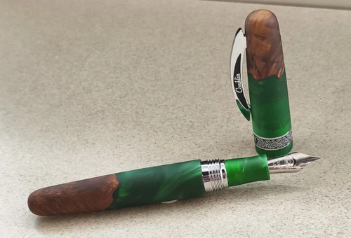 Conklin 1898 LE Spectra Fusion Green CT Fountain Pen