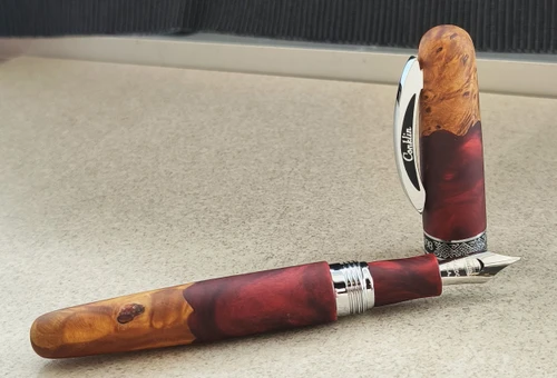 Conklin 1898 LE Spectra Fusion Burgundy CT Fountain Pen