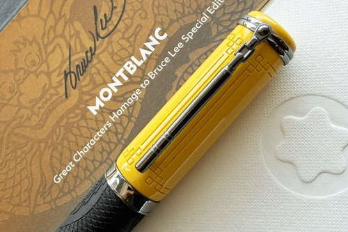 Montblanc Great Characters Bruce Lee Special Edition Medium Nib  Fountain Pen