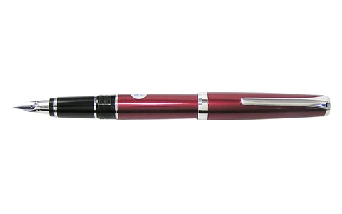 Pilot Falcon Red Metal Fountain Pen