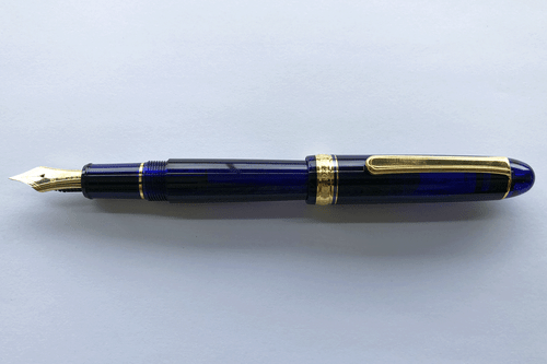 Platinum 3776 Century Chartres Blue Fountain Pen