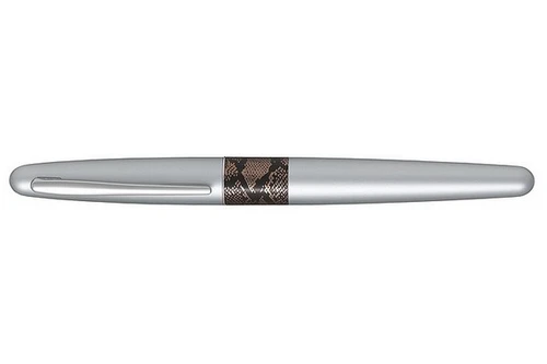 Pilot MR Animal Collection Silver Python Rollerball Pen