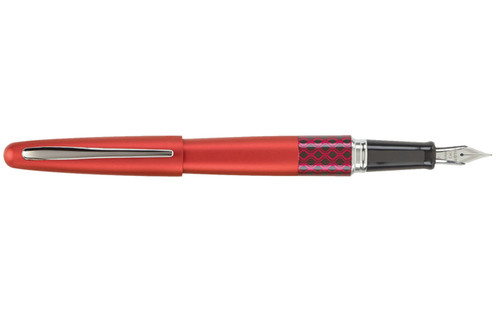 Pilot MR Retro Pop Crimson With Wave Fountain Pen