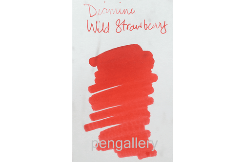 Diamine Wild Strawberry Fountain Pen 80ml Bottle Ink