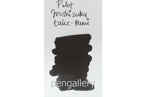 Pilot Fountain Pen 50ml Iroshizuku Bottle Ink Take-Sumi