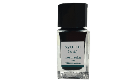 Pilot Fountain Pen 15ml Iroshizuku Bottle Ink Sho-Ro