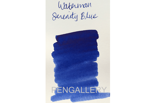 Waterman Fountain Pen 50ml Bottle Ink Serenity Blue