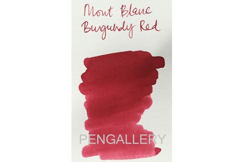 Montblanc Fountain Pen Burgundy Red 60ml Bottle Ink