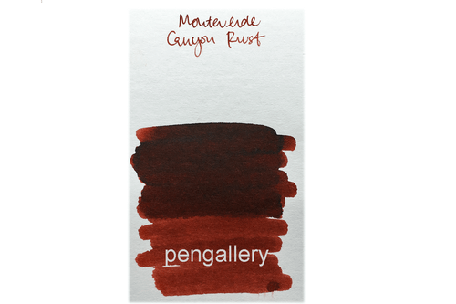 Monteverde Fountain Pen 30ml Bottle Ink Canyon Rust