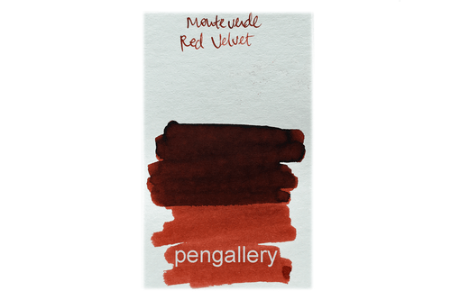 Monteverde Fountain Pen 30ml Bottle Ink Red Velvet