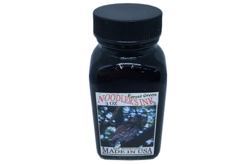 Noodler's Fountain Pen 3oz  Bottle Ink Forest Green