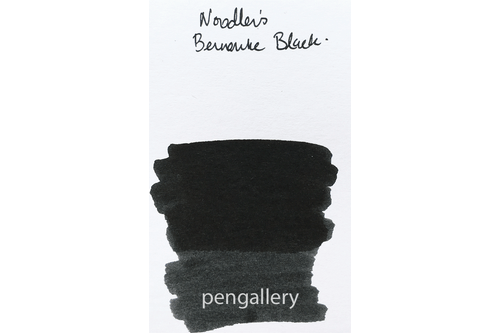 Noodler's Fountain Pen 3oz  Bottle Ink Bernanke Black