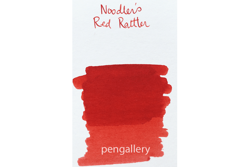 Noodler's Fountain Pen 3oz  Bottle Ink Eel Rattler Red