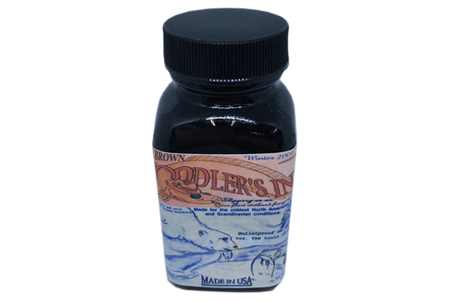 Noodler's Fountain Pen 3oz  Bottle Ink Polar Brown