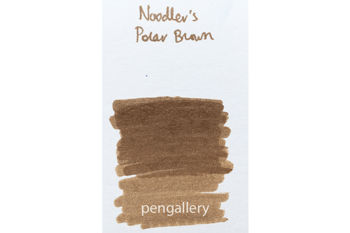 Noodler's Fountain Pen 3oz  Bottle Ink Polar Brown
