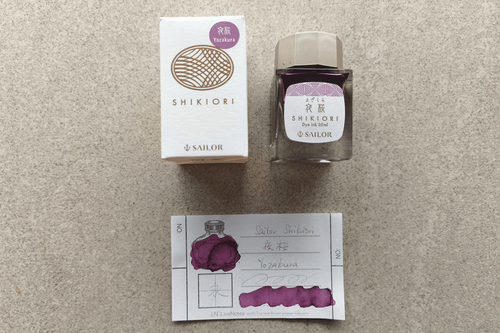 Sailor Shikiori Yozakura 20ml Bottle Ink for Fountain Pen