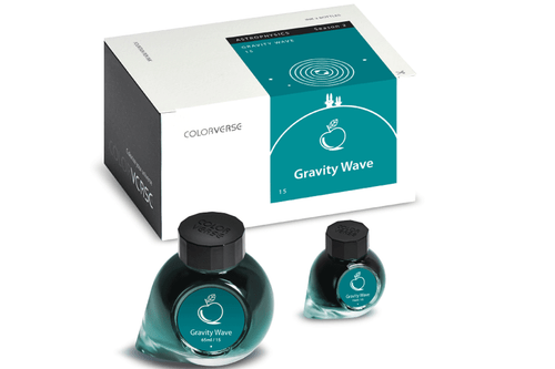 Colorverse Gravity Wave Fountain Pen 65ml +15ml Bottle Ink Astrophysics Season 2