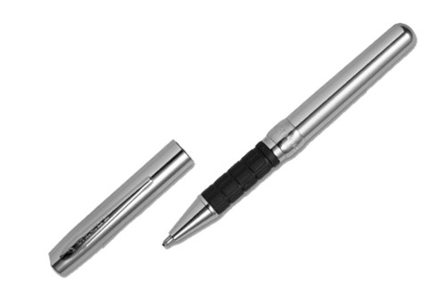 Fisher Space Pen Chrome Plated Executive Style With Comfort Grip Ballpoint Pen