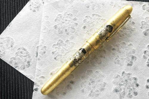 Platinum 3776 Century Kanazawa-haku Wind god and Thunder god Fountain Pen