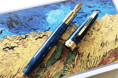 Visconti Van Gogh Wheatfield With Crows Fountain Pen Gift Set Fine Nib