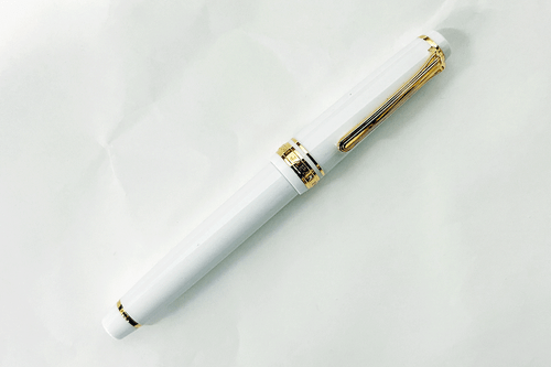 Sailor Professional Gear Slim White Gold Trim Fountain Pen