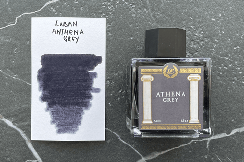 Laban Greek Mythology Athena Grey  Fountain Pen 50ml Bottle Ink 