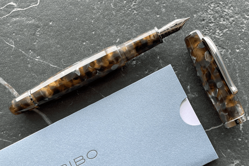 Scribo Feel Inverno Fountain Pen Ruthenium Trim With 14K EF Nib
