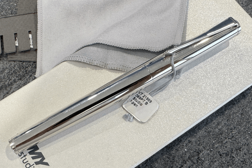 Lamy Studio Platinum Finish Fountain Pen Broad Nib