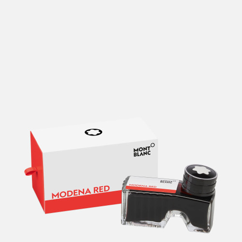 Montblanc Fountain Pen Modena Red 60ml Bottle Ink