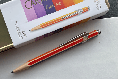 Caran D'Ache 849 Color Treasure Warm Rainbow Limited Edition Ballpoint Pen