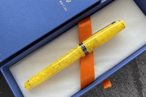 Laban Rosa Sunny Yellow Fountain Pen Medium Nib