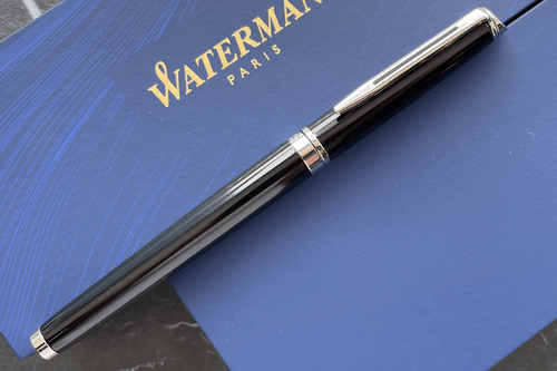Waterman Hemisphere Glossy Black CT Rollerball Pen