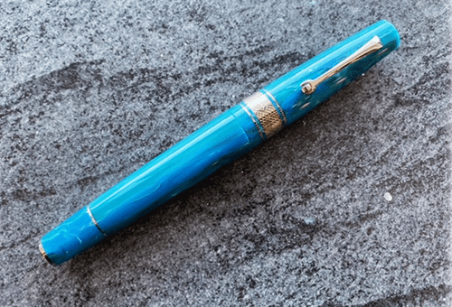 Leonardo Supernova Starlight Blue ST Fountain Pen Medium Nib