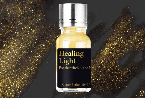 Wearingeul Healing Light Glitter Potion 10ml Fountain Pen Ink 