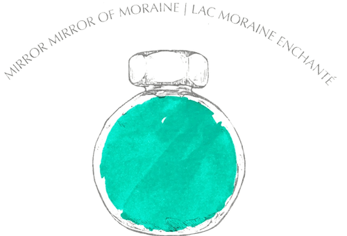 Ferris Wheel Press Mirror Mirror of Moraine Fountain Pen 38ml Bottle Ink