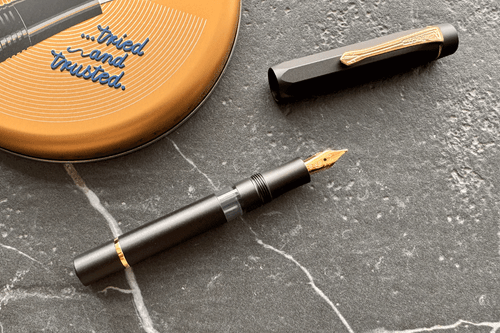 Kaweco AL Sport Piston Filler Black GT Fountain Pen