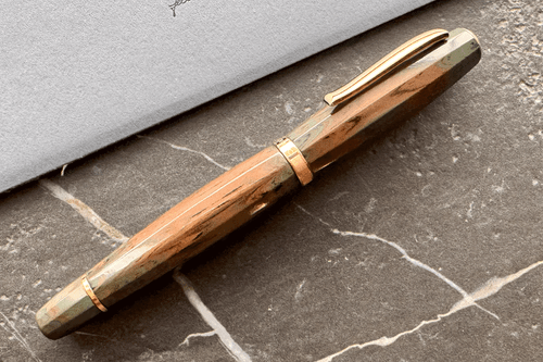 Scribo Feel Monte Conero Fountain Pen Gold Trim With 14K EF Flex Nib