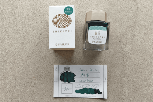 Sailor Shikiori Komakusa 20ml Bottle Ink for Fountain Pen